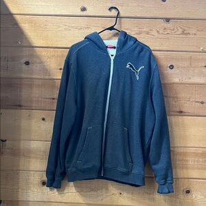 Puma zip up hoodie jacket